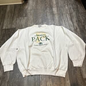 Green Bay Packers 90’s Vintage NFL Sweater Size XL